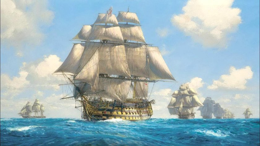 Geoff Hunt. Парусные корабли.