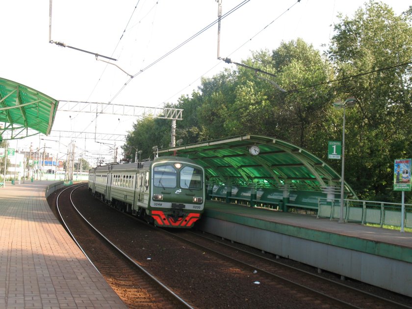 Электропоезд эд4м горьковское направление