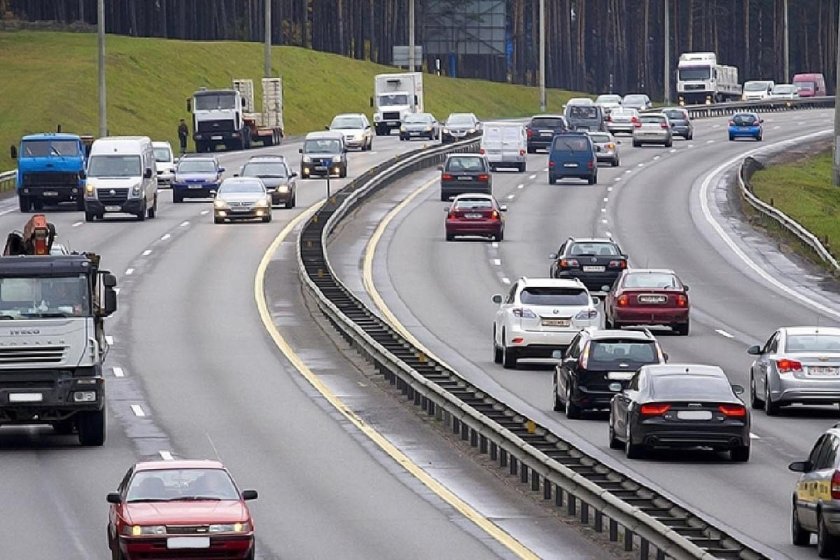 Движение автотранспорта в Белоруссии