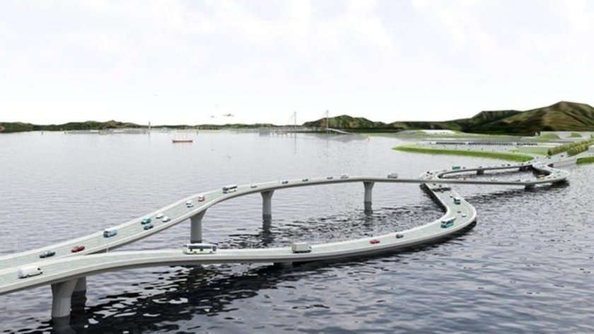 Мост pearl river necklace bridge