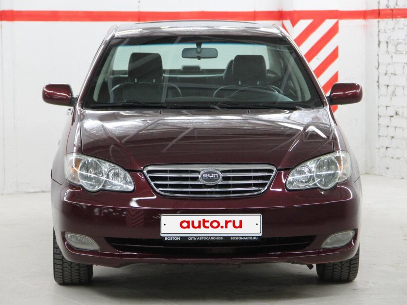 Byd f3 2012 красный