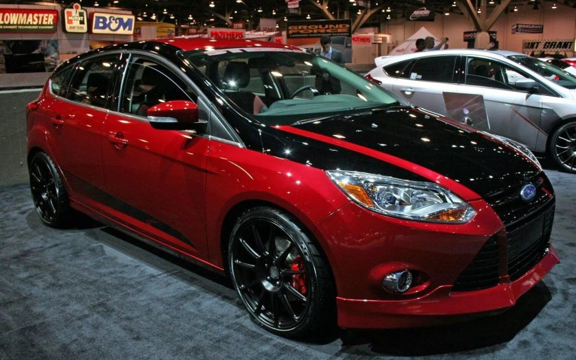 Форд фокус 3 красный
