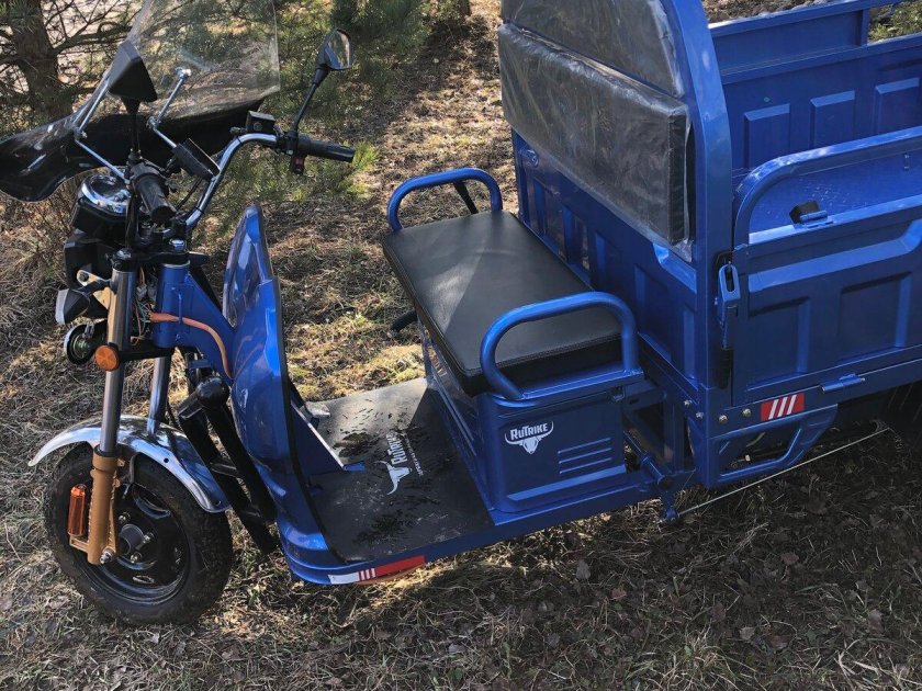 Грузовой электротрицикл rutrike гибрид 1500 60v1000w