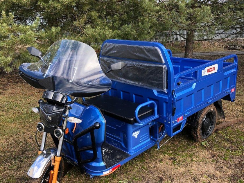 Грузовой электротрицикл rutrike титан 2000