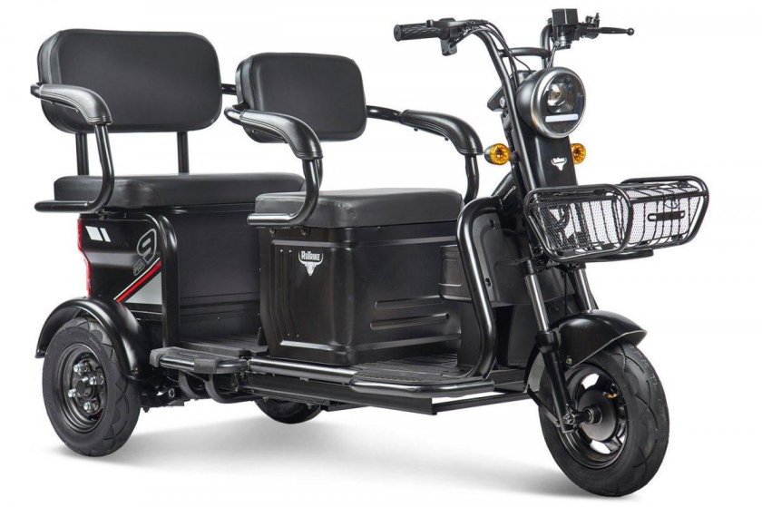 Трицикл rutrike трансформер черный-2362