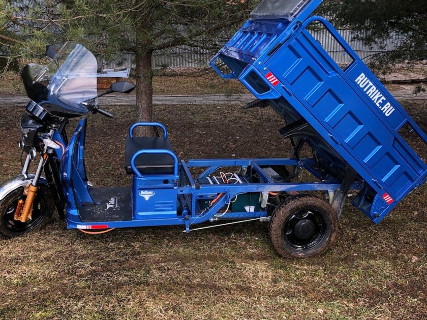 Грузовой электротрицикл rutrike d4 next 1800 60v1500w
