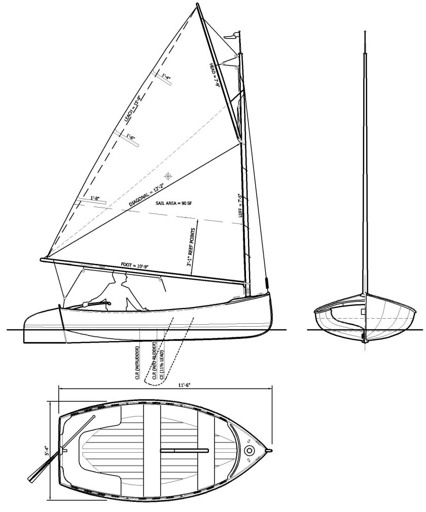 Швертбот КЭТБОТ