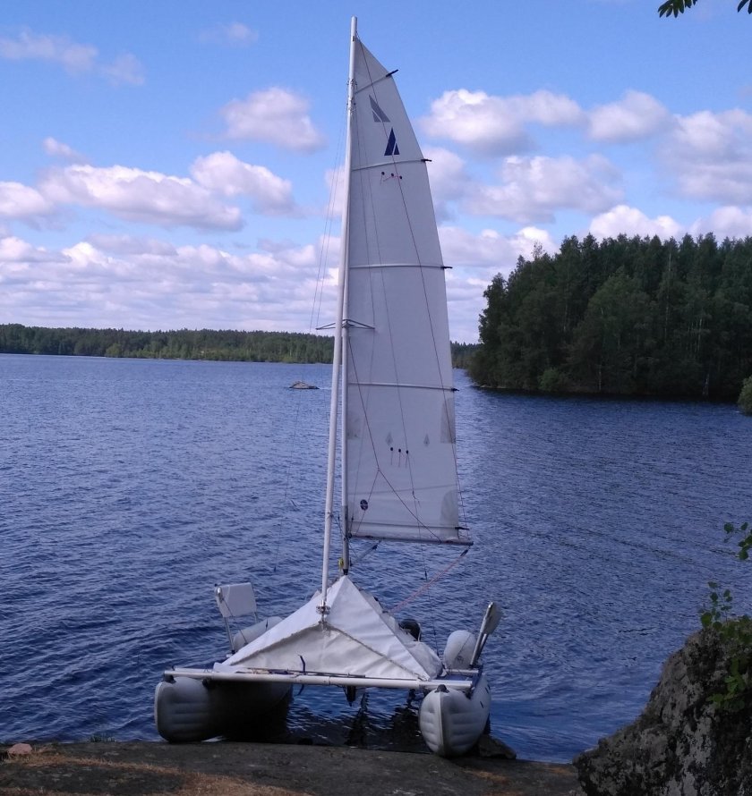 Парусный катамаран СИБКАТ