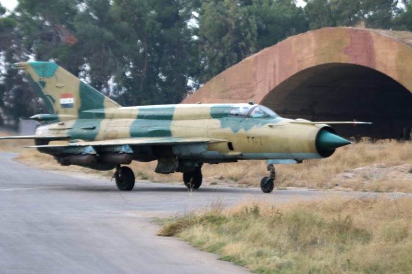 Миг-21 ВВС Сирии