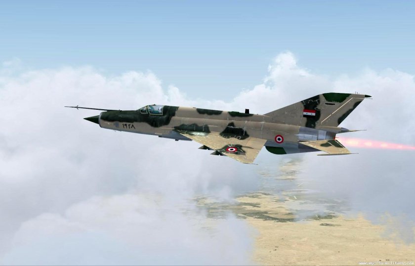 Миг-21 ВВС Сирии