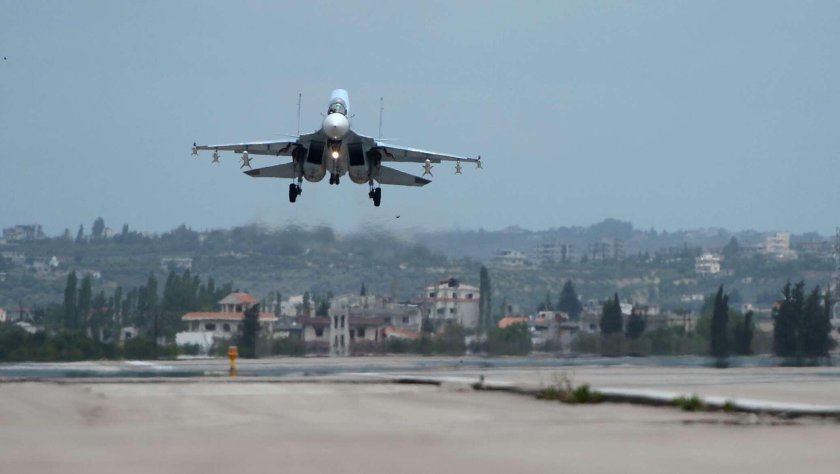 Авиабаза Хмеймим, Латакия