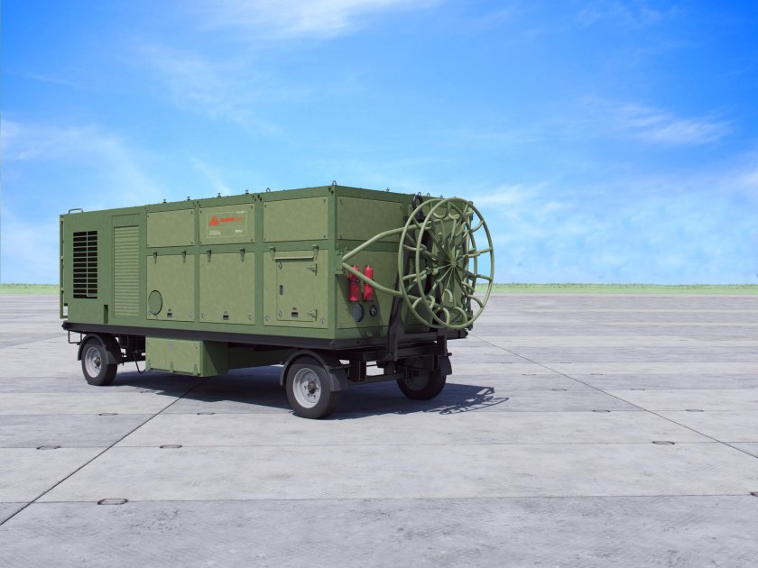 Передвижная дизельная электростанция