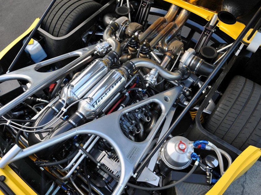 Hennessey Venom gt мотор