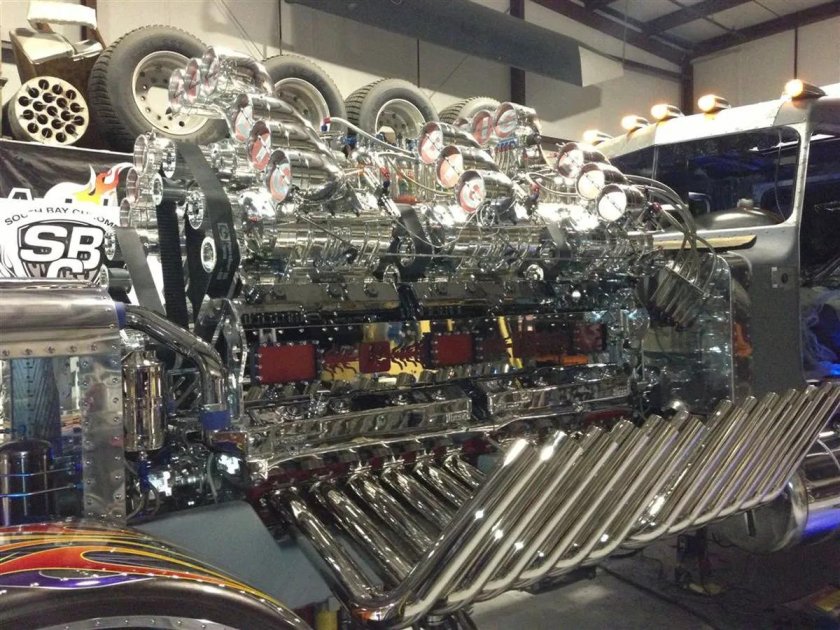 V24 двигатель Мерседес