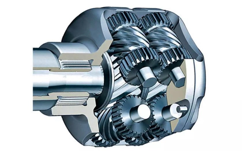 Червячный самоблокирующийся дифференциал