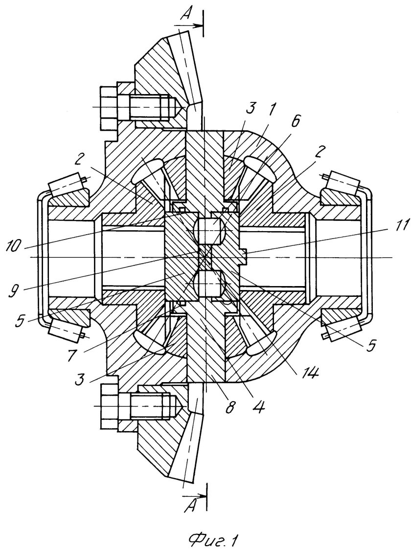 Корпус дифференциала ВАЗ 2101 чертеж