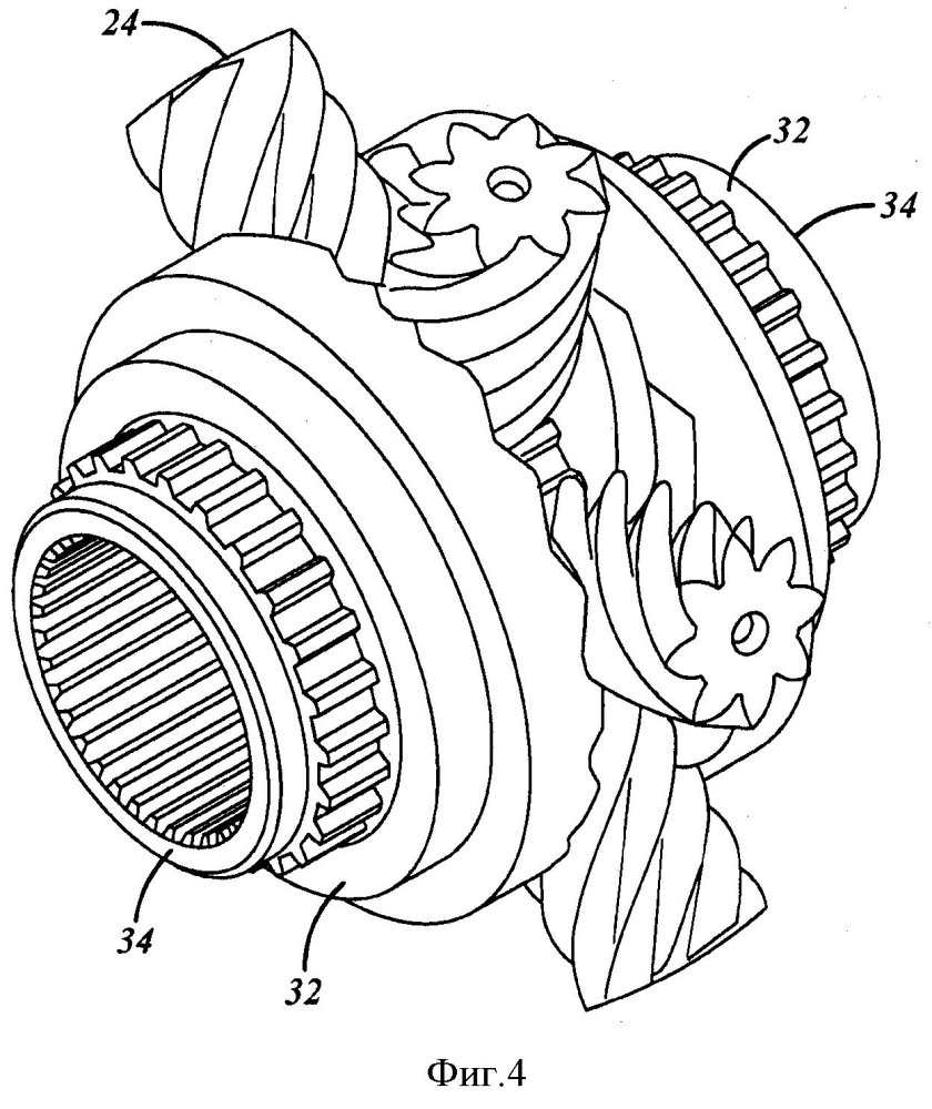 Схема дифференциалов ЛУАЗ