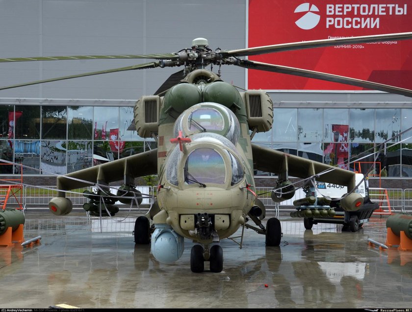 Ми-35п вертолет