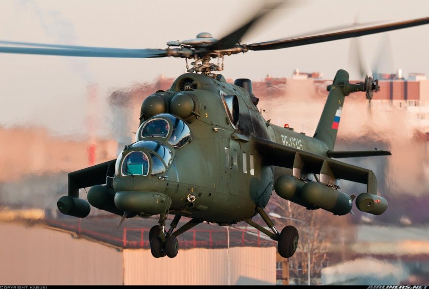 Ми-35 вертолет