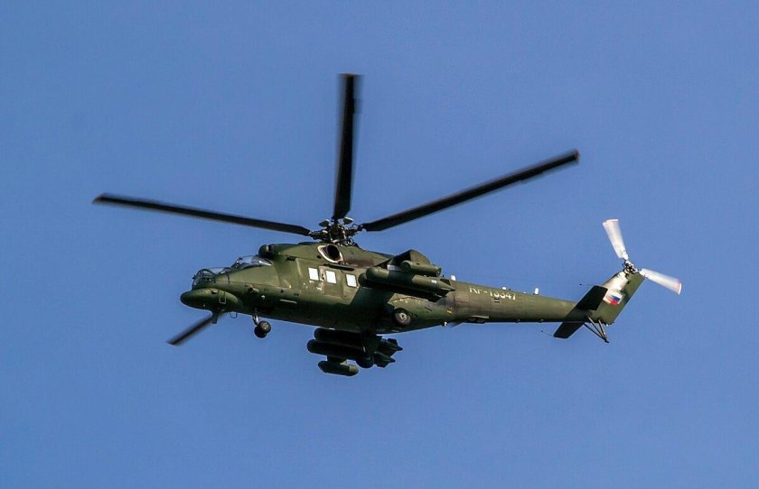 Ми-35мс армейский ударный вертолёт