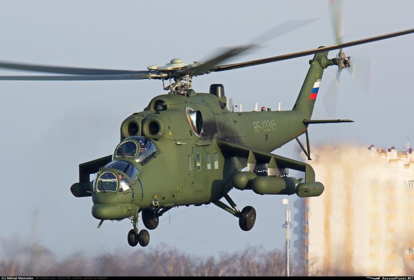Ми-35 вертолет