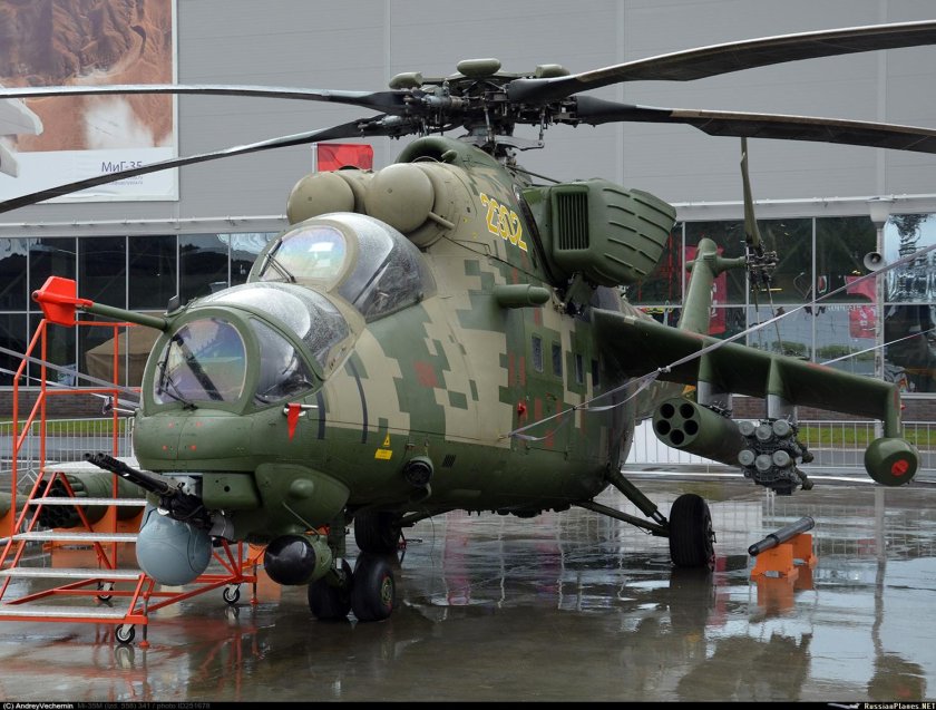 Ми-35мс кабина