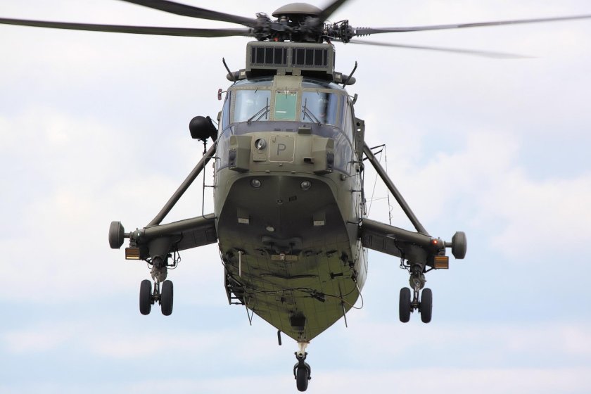 Sea King вертолет