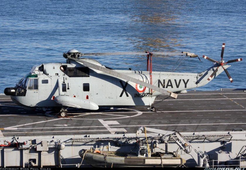 S61 Sea King внутри