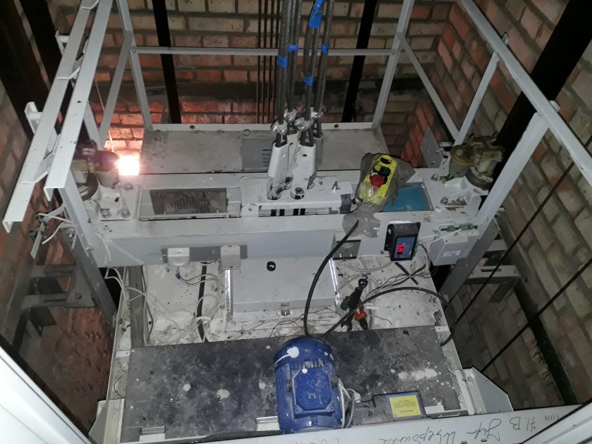 Ограждение кабины лифта КМЗ 400