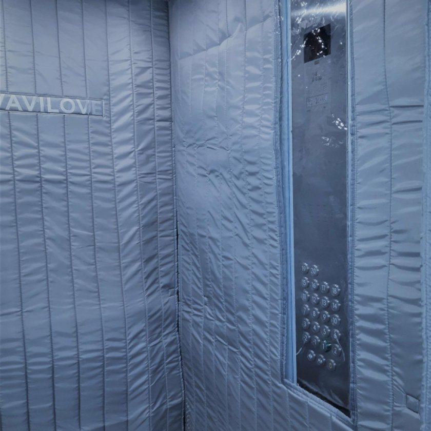 Защитная обшивка лифтов