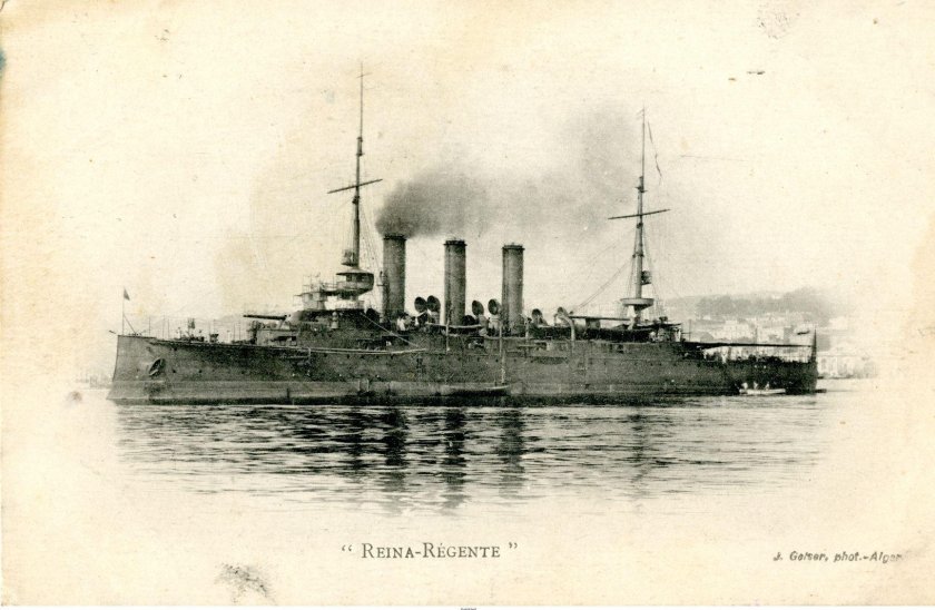 Бронепалубный крейсер Reina Regente
