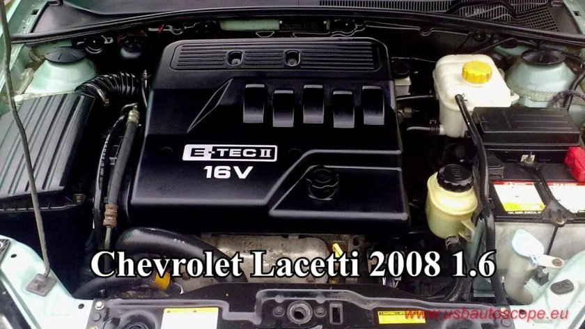 Под капотом Шевроле Лачетти 1.4