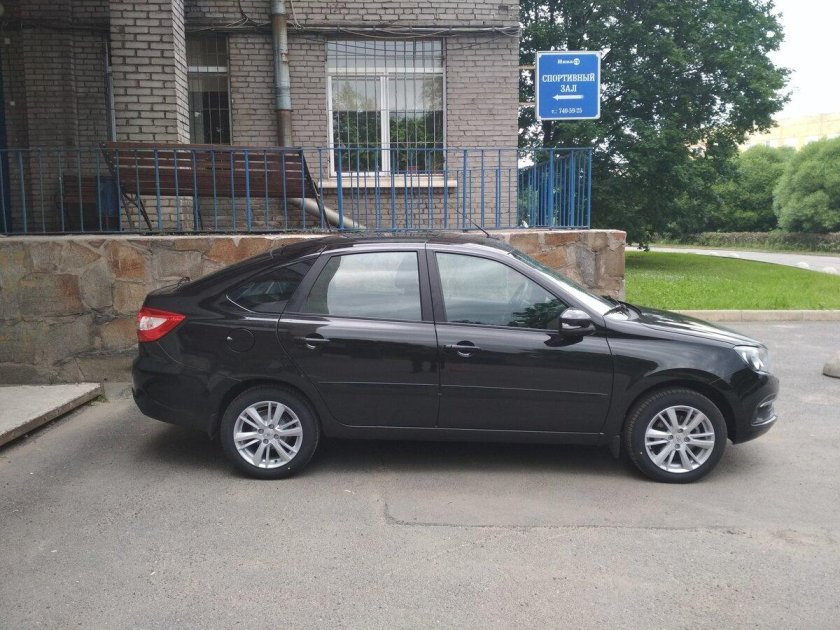 Лада Гранта лифтбек черный фл