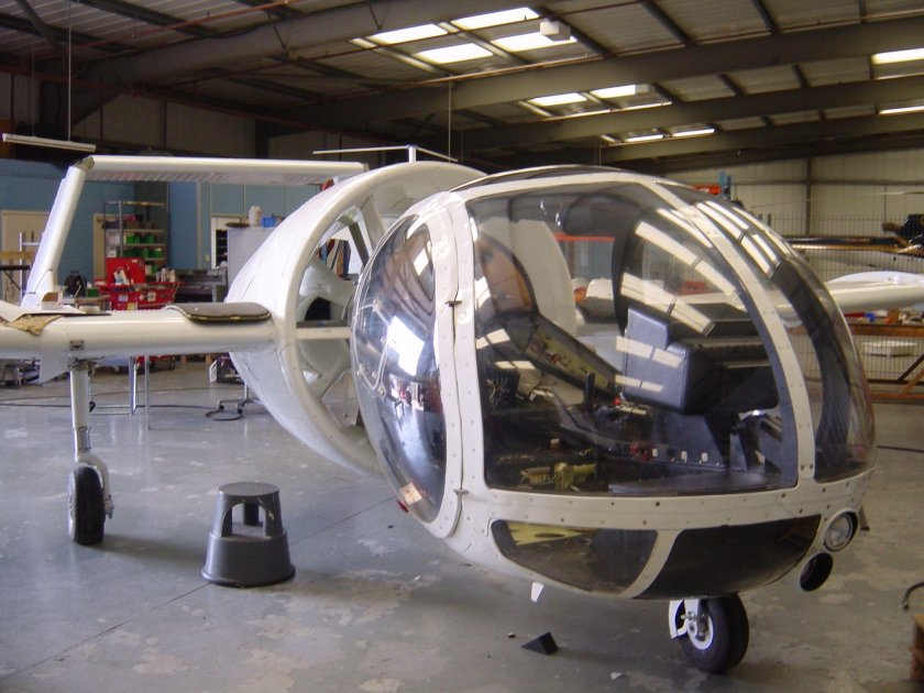 Круглый самолет