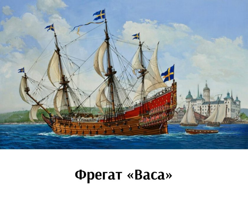Модель корабля Swedish Regal ship vasa