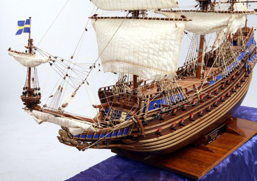 Корабль "Wasa" (шведский Королевский Галеон 1628г.)