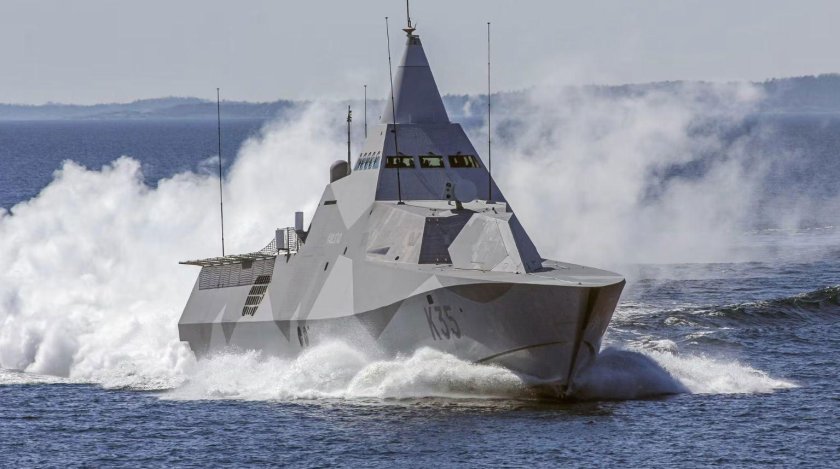 Шведский корвет висбю