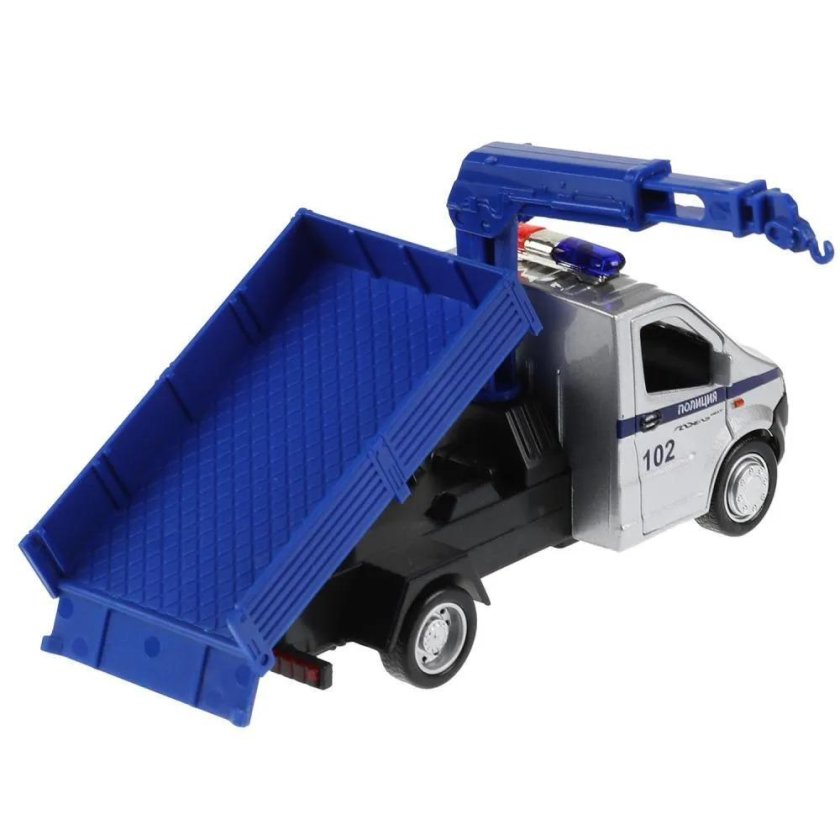 Модель мет. Газель next полиция Технопарк NEXTKUNG-15pol-WH