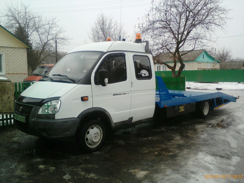 ГАЗ 33023 фермер эвакуатор