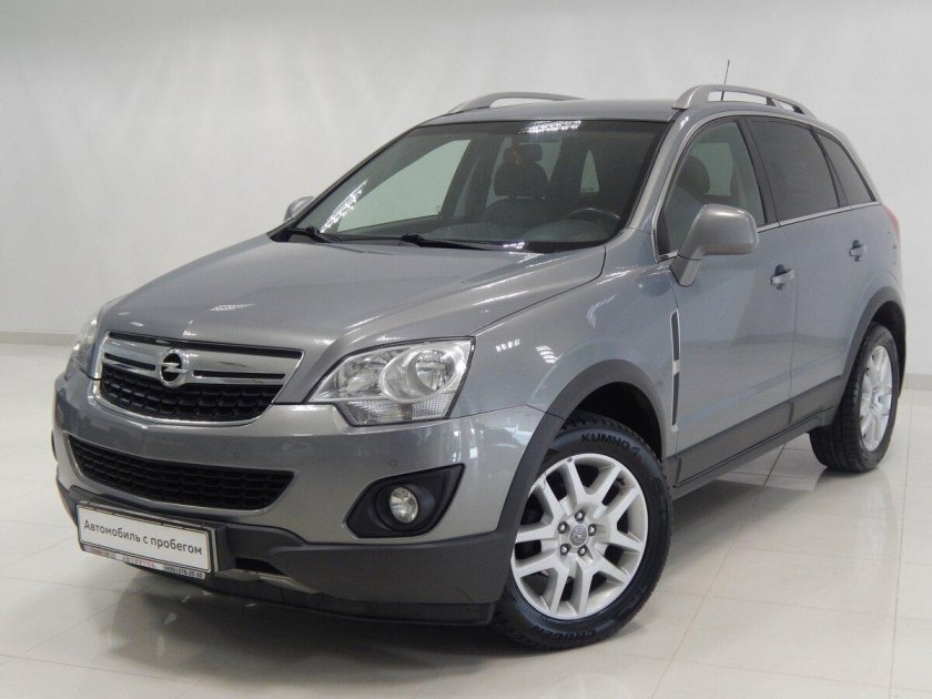 Опель Антара серый