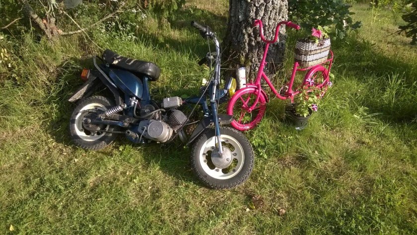 Мопед мини мокик Стелла