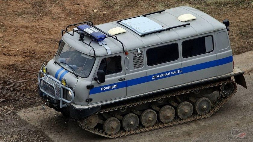 Гусеничный снегоболотоход ЗВМ-2411