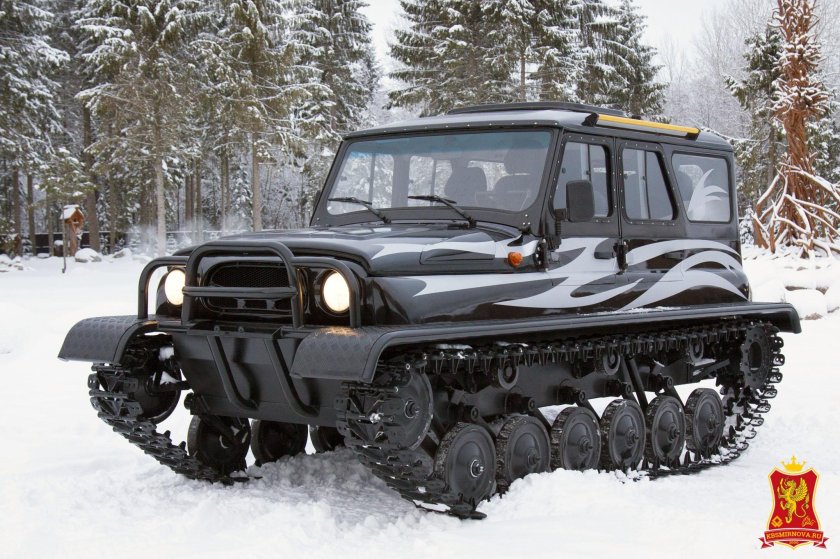 Звм 2410 ухтыш гусеничный плавающий снегоболотоход