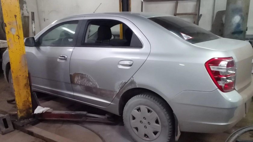 Chevrolet Cobalt в ремонте