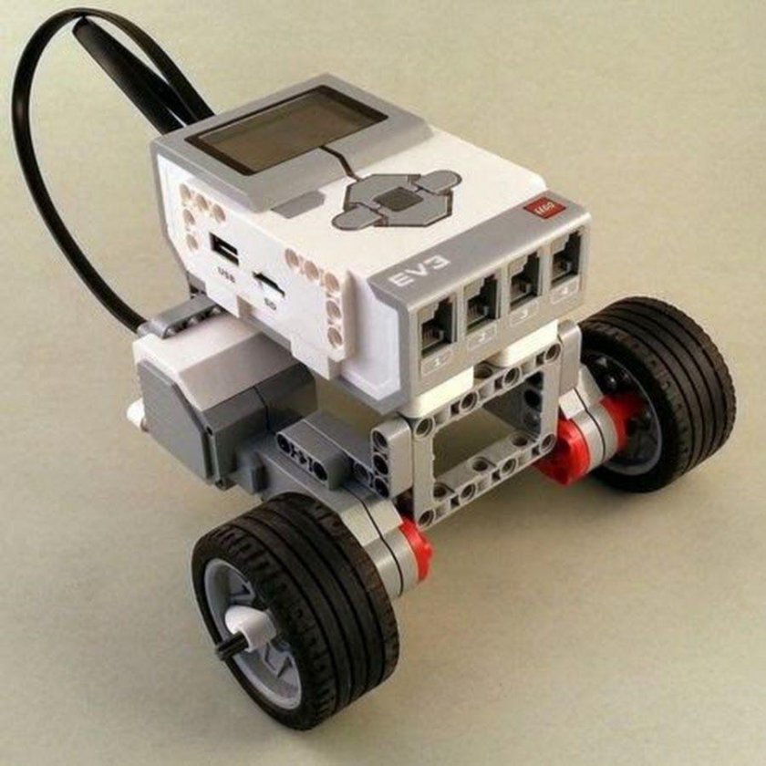 LEGO Mindstorms ev3 тележка