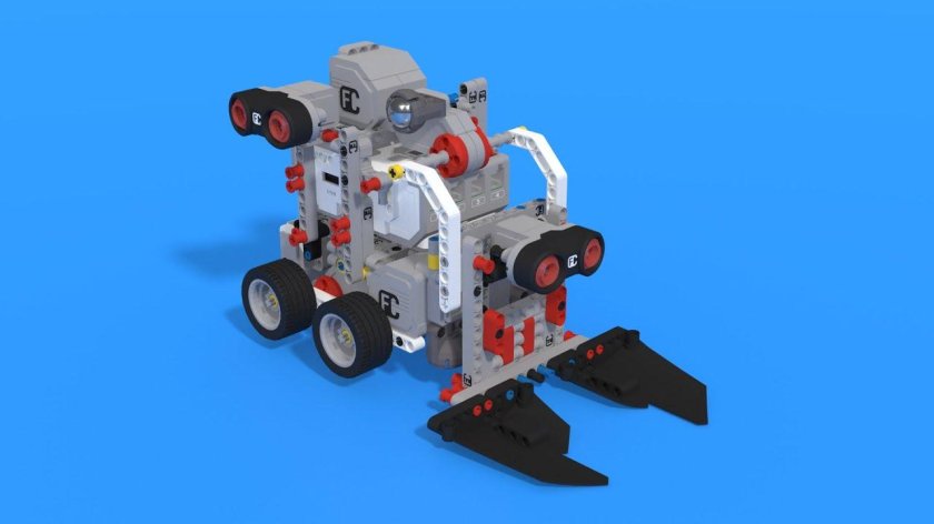 LEGO ev3 робот сумо