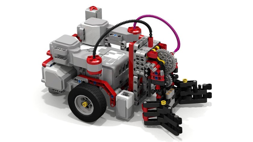 LEGO Mindstorms ev3 подъемник