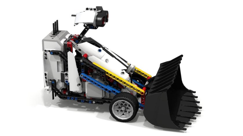 LEGO Mindstorms ev3 погрузчик