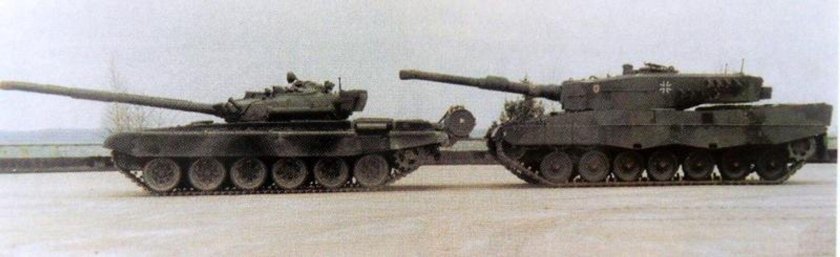 Леопард 2 и т72