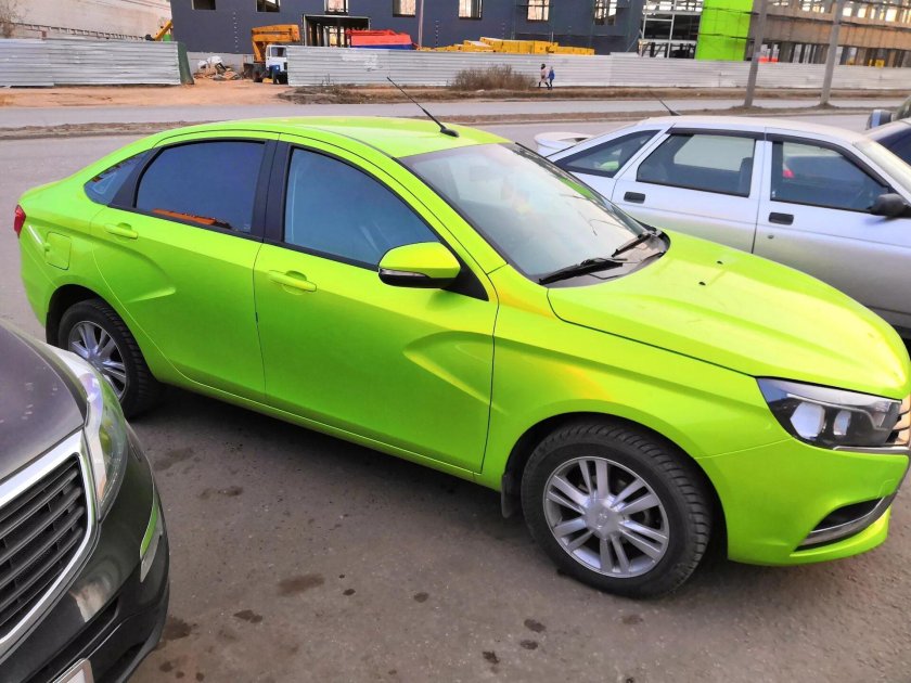 Лада Веста лайм